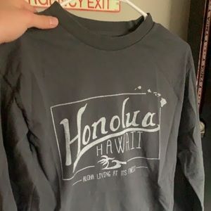 grey Honolulu shirt